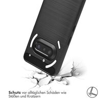 imoshion Brushed Back Cover Nothing Phone (3a) - Schwarz