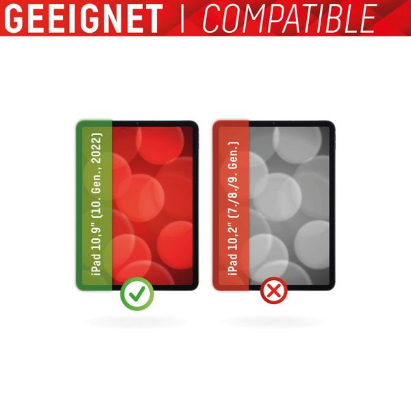 Displex Displayschutz aus Glas Apple iPad 11 (2025) 11 Zoll A16 / iPad 10 (2022) 10.9 Zoll