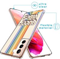 imoshion Design Hülle für das Samsung Galaxy S21 FE - Rainbow Queer vibes