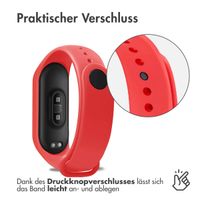 imoshion Silikonarmband für das Xiaomi Mi Band 3 / 4 - Rot