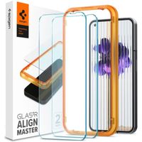 Spigen GLAStR Fit Displayschutzfolie + Applicator 2-pack für das Nothing Phone (2)