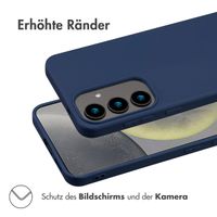 imoshion Color TPU Hülle für das Samsung Galaxy S25 - Dunkelblau