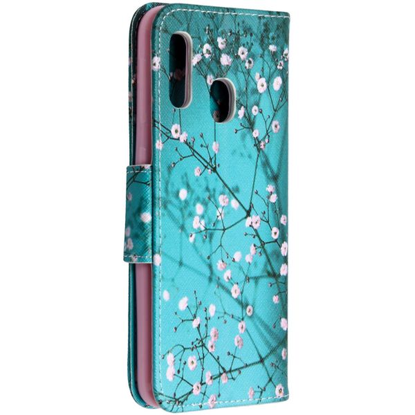 Design TPU Klapphülle für das Samsung Galaxy A20e