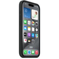 Apple Silikon-Case MagSafe für das iPhone 15 Pro - Black