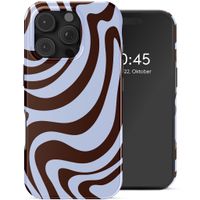 Selencia Vivid Rückabdeckung mit MagSafe Apple iPhone 16 Pro Max - Dream Swirl Chocolate