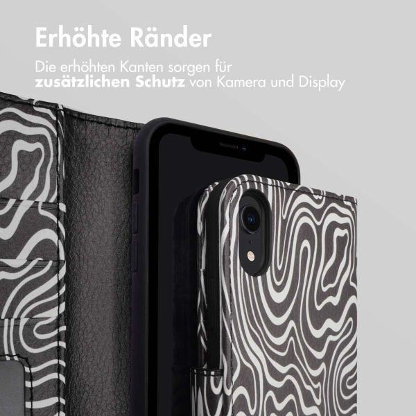 imoshion Design Klapphülle Apple iPhone Xr - Black And White