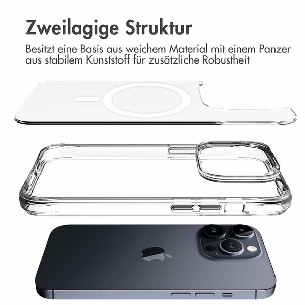 imoshion Rugged Air MagSafe Case für das Apple iPhone 14 Pro - Transparent