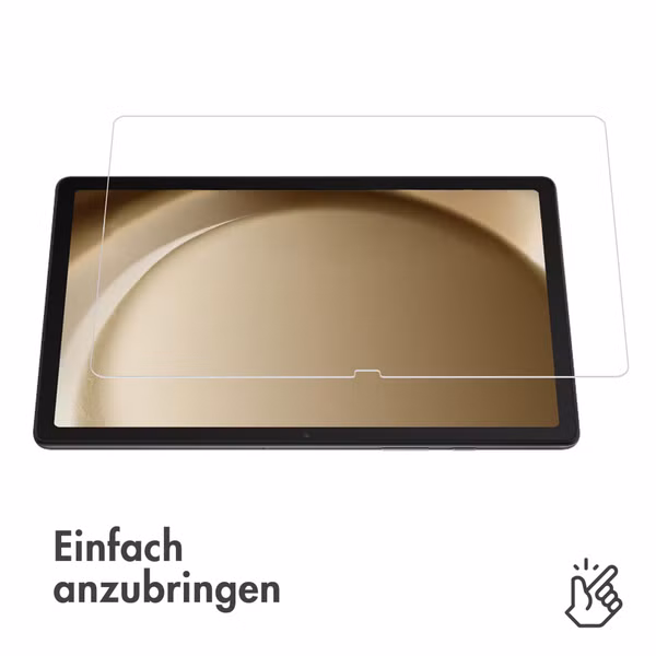 imoshion Displayschutz aus gehärtetem Glas Samsung Galaxy Tab A11 Plus / A9 Plus