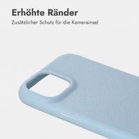 imoshion Texture Backcover Apple iPhone 14 / 13 - Hellblau