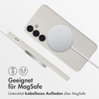 imoshion Color Back Cover mit MagSafe Samsung Galaxy S24 Plus - Beige