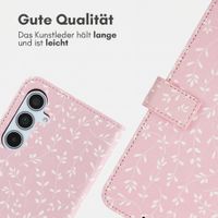 imoshion Design Klapphülle Samsung Galaxy A35 - Pink Bazaar Flowers
