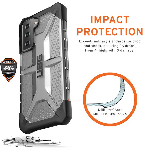 UAG Plasma Case für das Samsung Galaxy S21 - Ice Clear