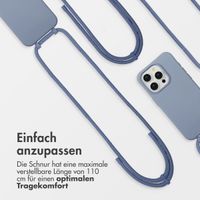 imoshion Color Backcover mit abnehmbarem Handykette und MagSafe Apple iPhone 15 Pro - Ash Blue