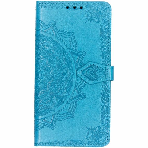 Mandala Klapphülle Blau für das Huawei Mate 10 Lite