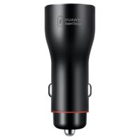 Huawei Originaler Auto-Ladegerät mit USB-C-Kabel - Auto-Ladegerät - 2x USB-A-Port + USB-C-zu-A-Kabel - 22,5 Watt