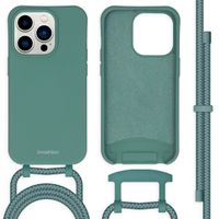 imoshion Color Backcover mit abtrennbarem Band für das Apple iPhone 14 Pro - Dunkelgrün