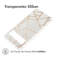 imoshion Design Hülle Google Pixel 8 Pro - White Graphic