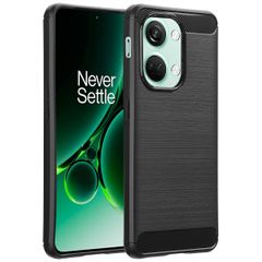 imoshion Brushed Back Cover für das OnePlus Nord 3 - Schwarz