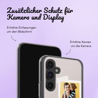 Personalisierte Hülle mit Filmrolle N°2 iPhone 15 - Transparent