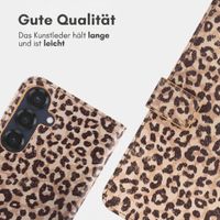 imoshion Design Klapphülle Samsung Galaxy S25 - Leopard Mood
