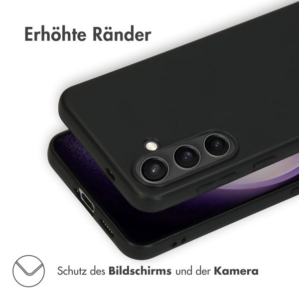 imoshion Color TPU Hülle für das Samsung Galaxy S24 - Schwarz