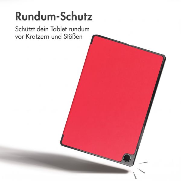 imoshion Trifold Klapphülle Samsung Galaxy Tab A11 Plus - Rot
