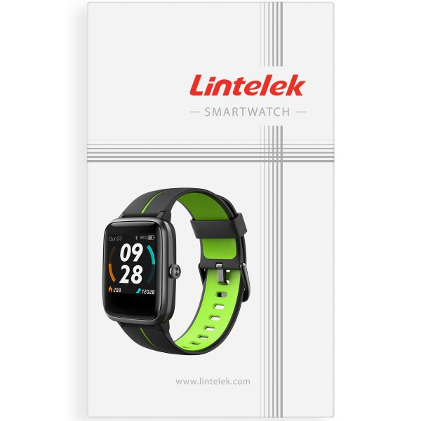 Lintelek Smartwatch ID205G - Schwarz / Grün