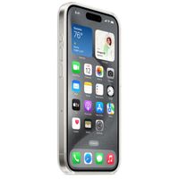 Apple Clearcase für das Apple iPhone 15 Pro + Apple MagSafe kabelloses Ladegerät 25 W - 1 Meter
