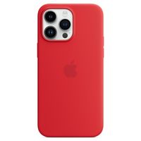 Apple Silikon-Case MagSafe für das Apple iPhone 14 Pro Max - Rot