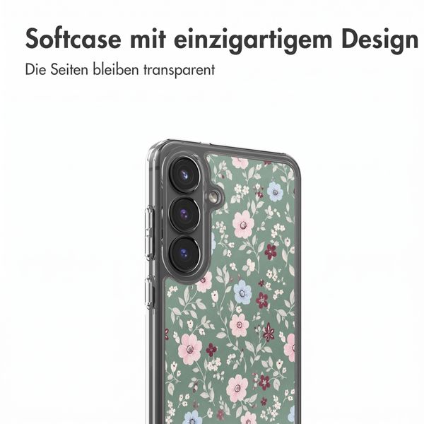 imoshion Design Hülle Samsung Galaxy S25 FE - Flower Fields