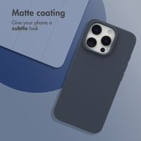 imoshion TPU Color Cover Apple iPhone 16 Pro - Dunkelblau