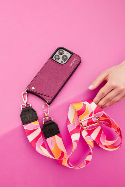 Dutchies Back Cover mit Kartenfach Apple iPhone 13 Pro Max - Ruby