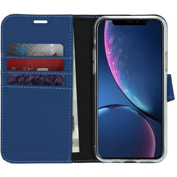 Accezz Wallet TPU Klapphülle Apple iPhone 11 Pro - Blau