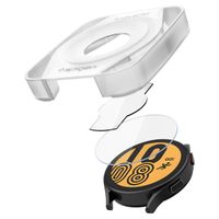 Spigen EZ FIT Glas.tR Displayschutzfolie mit Applikator für die Samsung Galaxy Watch 4 / 5 - 44 mm - Transparent