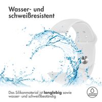 imoshion Silikonband Sport - 22-mm-Universalanschluss - Weiß