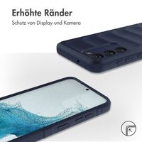 imoshion EasyGrip Back Cover für das Samsung Galaxy S23 - Dunkelblau