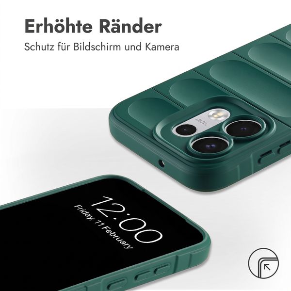 imoshion EasyGrip Backcover Oppo Reno 16 / 16 Pro - Dunkelgrün
