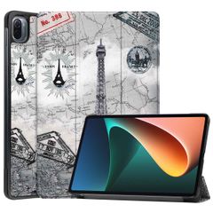 imoshion Design Trifold Klaphülle Xiaomi Pad 5 / 5 Pro - Paris