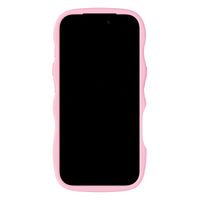 Holdit Wavy Case Apple iPhone 17 Pro - Transparent / Pink