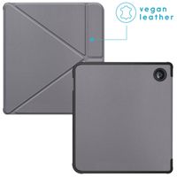imoshion Klappbare Klapphülle Kobo Libra 2 / Tolino Vision 6 - Grau