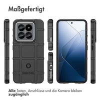 imoshion Rugged Shield Backcover für das Xiaomi 14 Pro - Schwarz