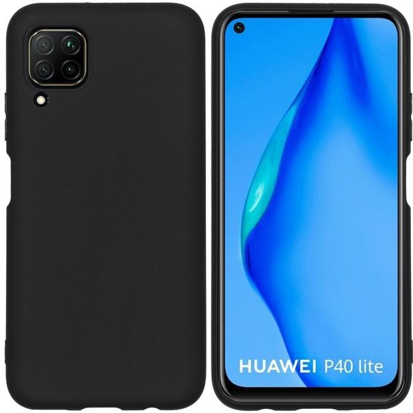 imoshion Color TPU Hülle Schwarz für das Huawei P40 Lite