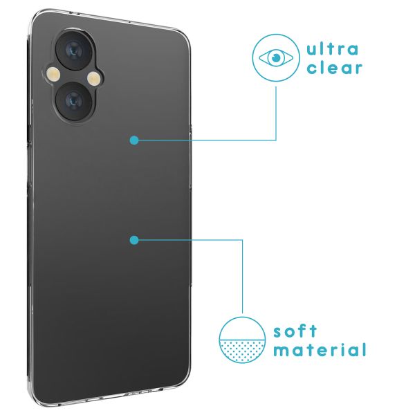 imoshion Gel Case Oppo Reno8 Lite - Transparent