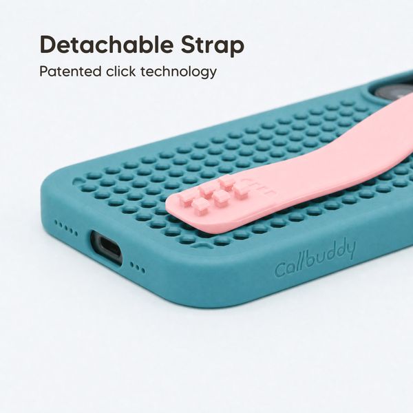 Callbuddy Hülle mit Strap Apple iPhone 17 - Miami Vice