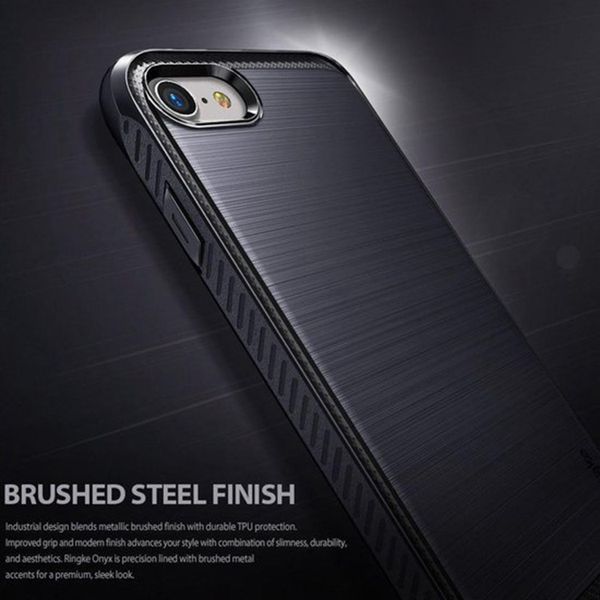 Ringke Onyx Case Schwarz für das iPhone SE (2022 / 2020) / 8 / 7