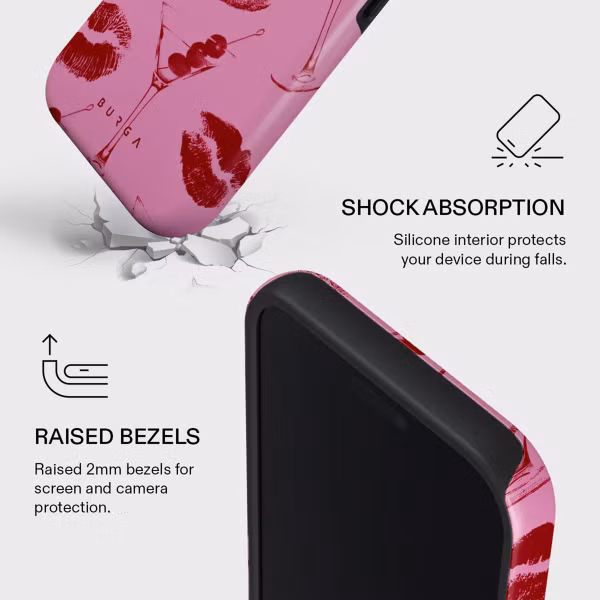 Burga Tough Back Cover MagSafe Apple iPhone 17 Pro - Call me