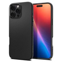 Spigen Liquid Air™ Case für das Apple iPhone 16 Pro - Matte Black