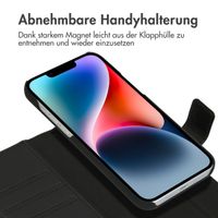 Accezz Premium Leather 2 in 1 Klapphülle für das iPhone 14 Plus - Schwarz