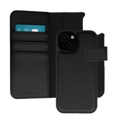 imoshion Herausnehmbare 2-in-1 Luxus-Bookcase Apple iPhone 15 - Schwarz