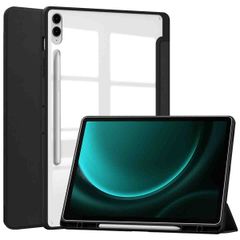 imoshion Trifold Hardcase Klapphülle Samsung Tab S10 Plus / Tab S9 FE Plus / Tab S9 Plus 12.4 Zoll - Schwarz